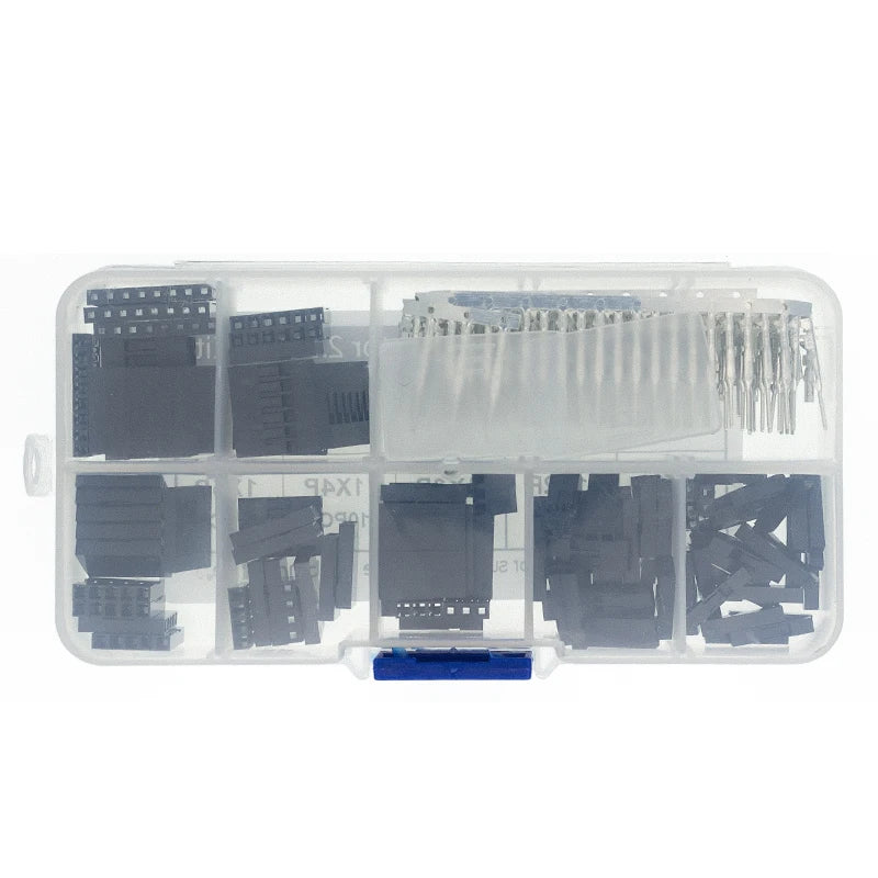 310Pcs/set 2.54mm Dupont Connector Pin Housing Kit