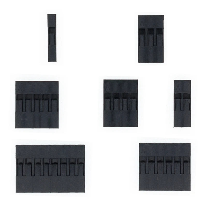 310Pcs/set 2.54mm Dupont Connector Pin Housing Kit