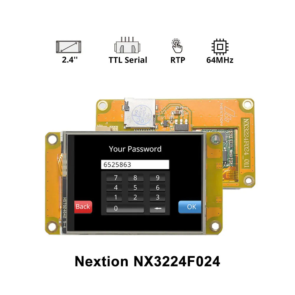 NEXTION 2.4" 2.8" 3.5" Resistive Touch Display
