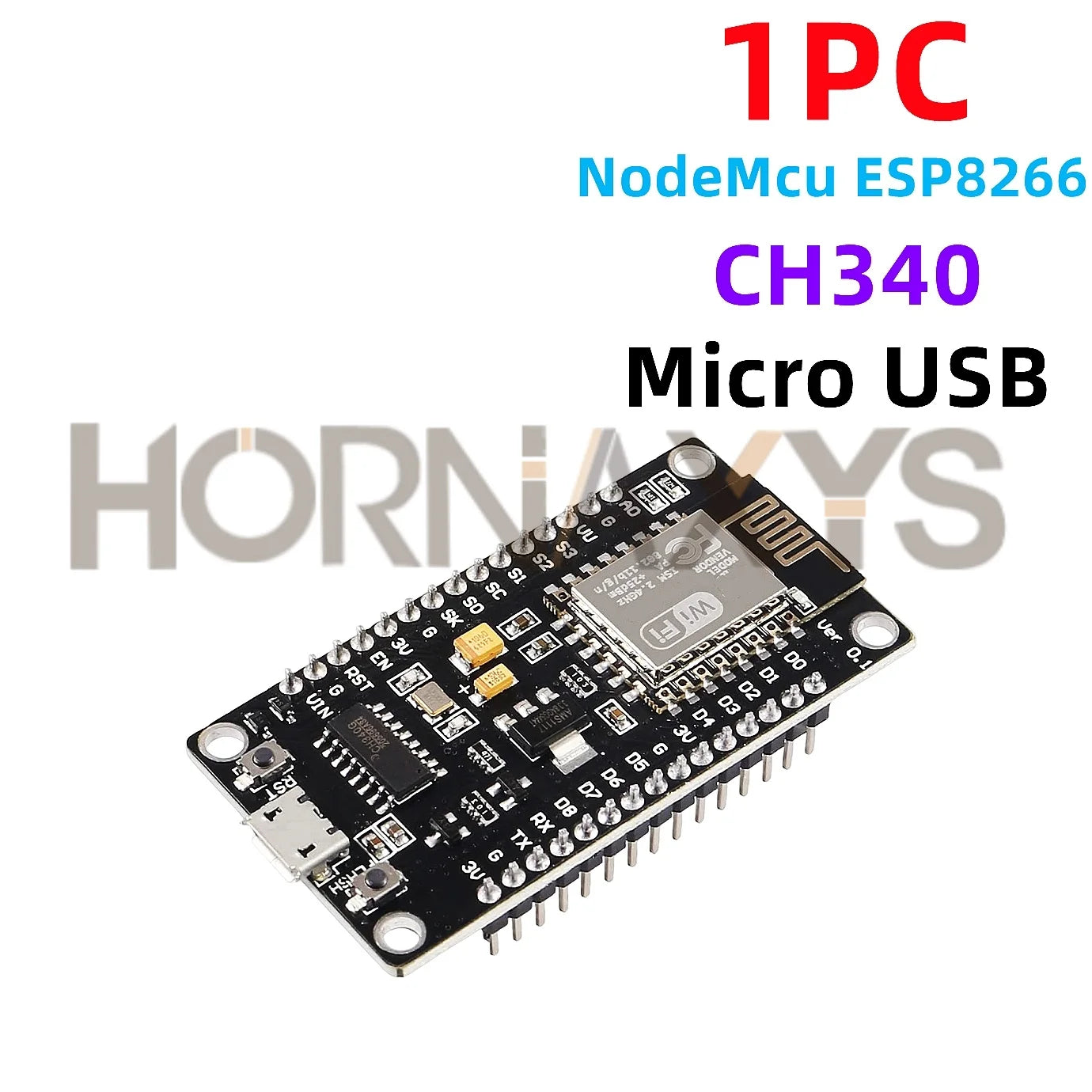 NodeMCU ESP8266 CH340 WiFi Development Board