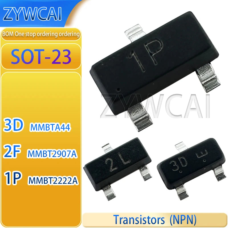 MMBTA44 3D SOT-23 Transistors NPN