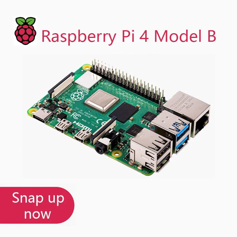 Official Raspberry Pi 4 Model B Broadcom Computer Board