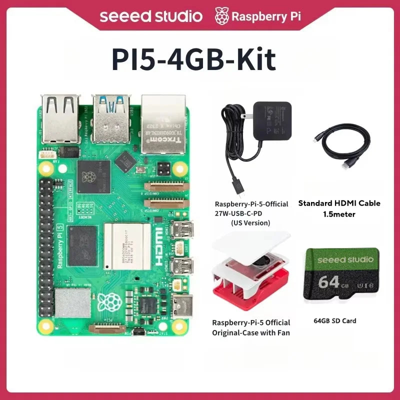 Seeed Studio Raspberry Pi 5 8GB/16GB Next-Gen Computer