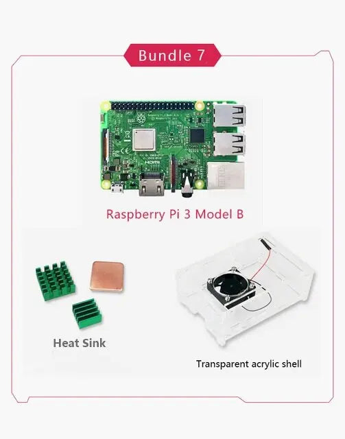 Original Raspberry Pi 3 Model B/B+ Single Board Computer