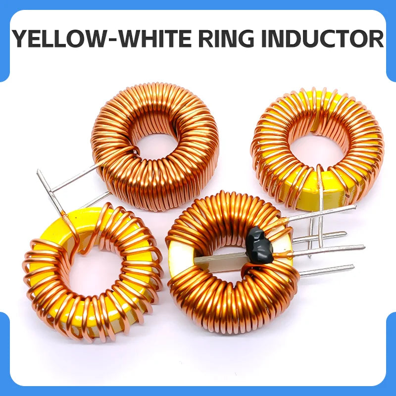 23mm Yellow-White Ring Inductor 47uH 56uH 120uH