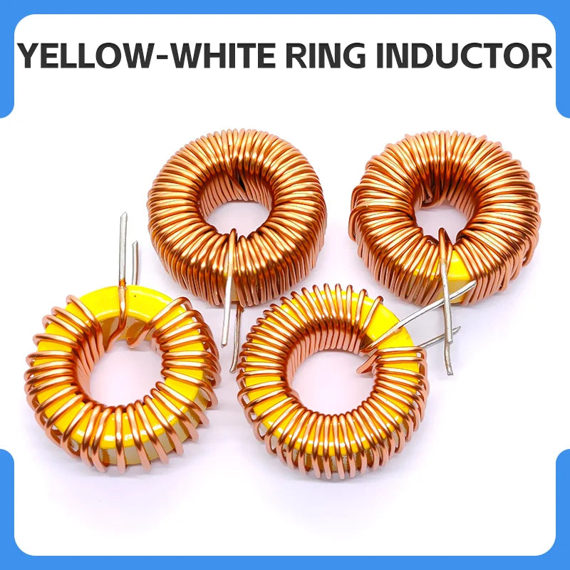 23mm Yellow-White Ring Inductor 47uH 56uH 120uH