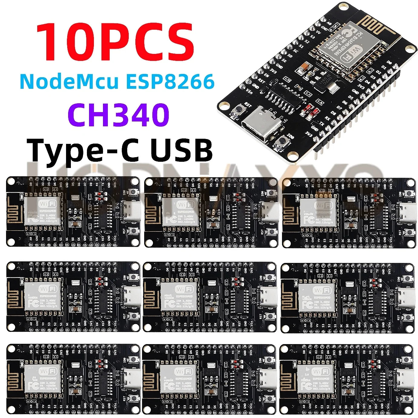 NodeMCU ESP8266 CH340 WiFi Development Board
