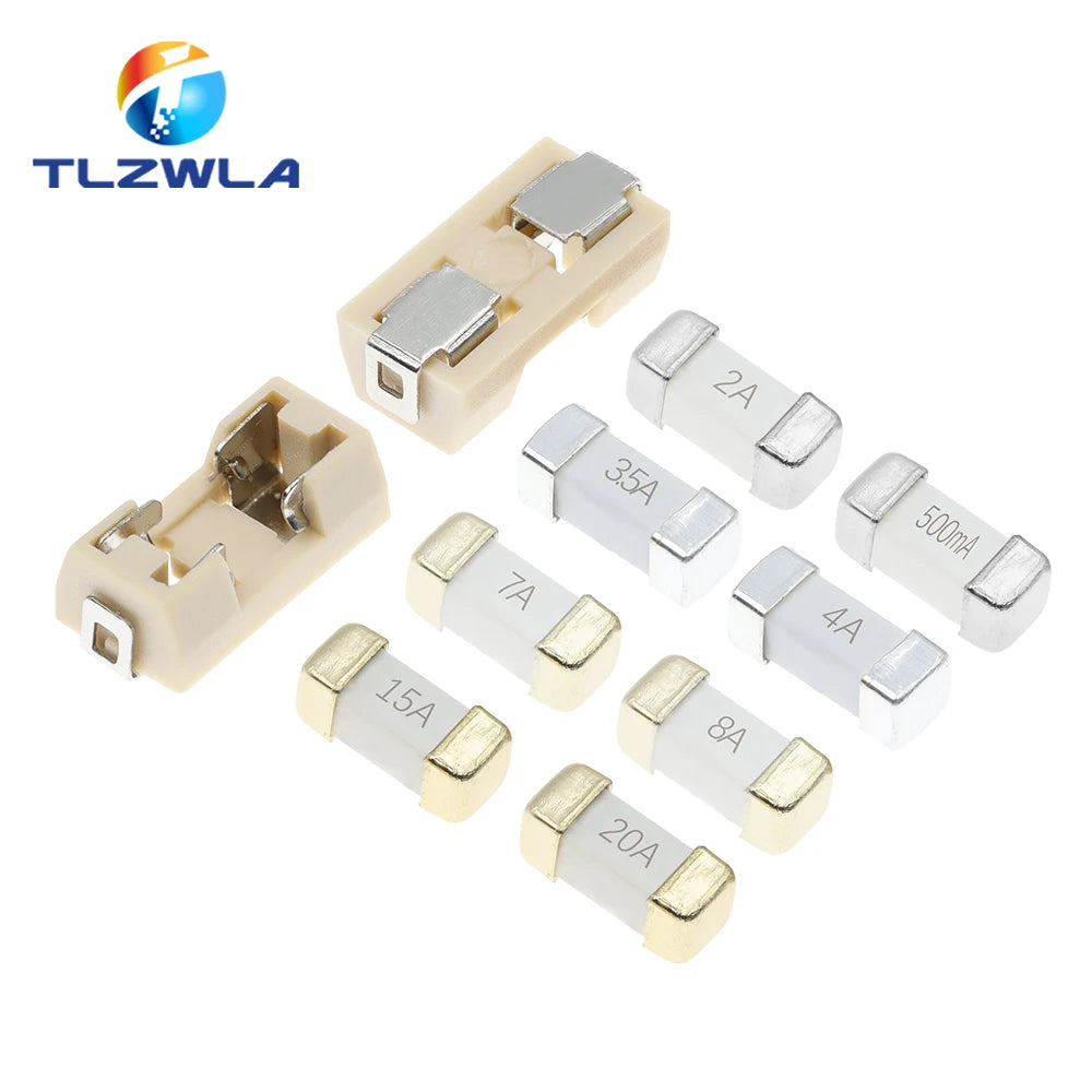 10PCS 1808 125V 250V SMD Fuse