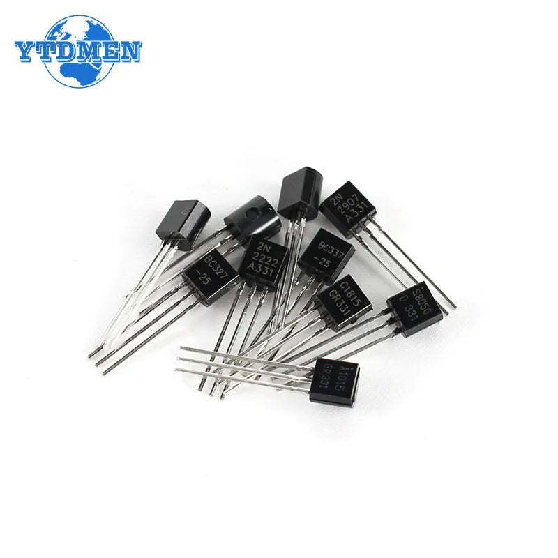 100PCS 2N2222 Transistor TO-92
