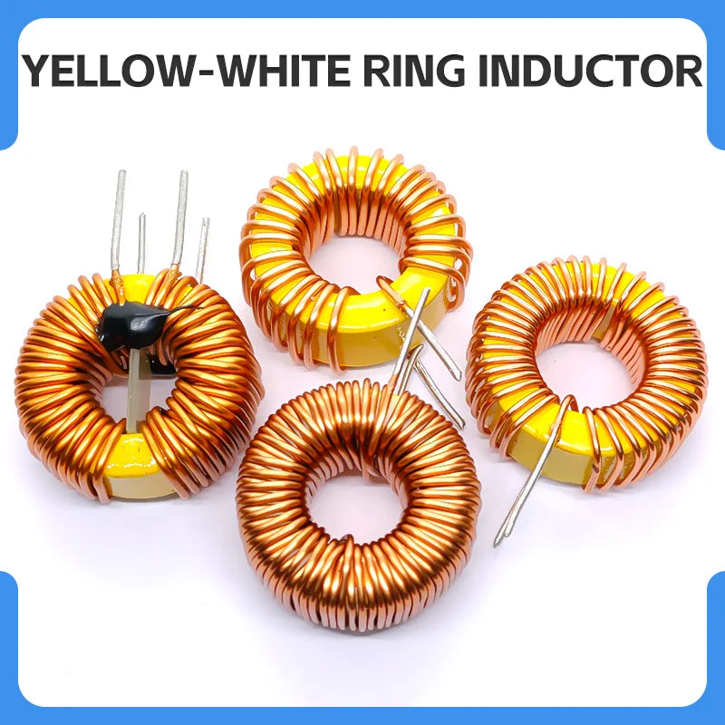 23mm Yellow-White Ring Inductor 47uH 56uH 120uH