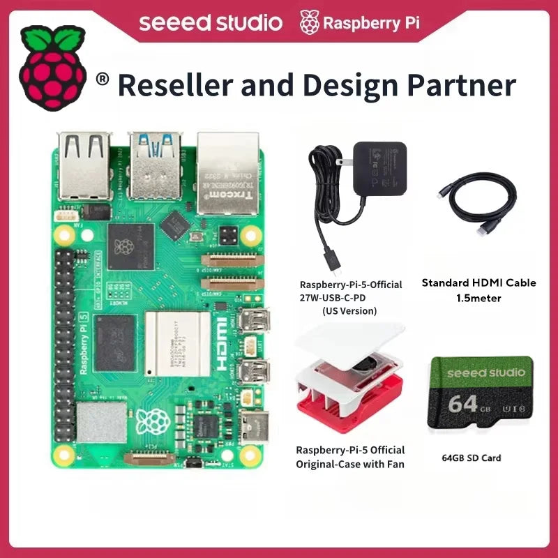 Seeed Studio Raspberry Pi 5 8GB/16GB Next-Gen Computer