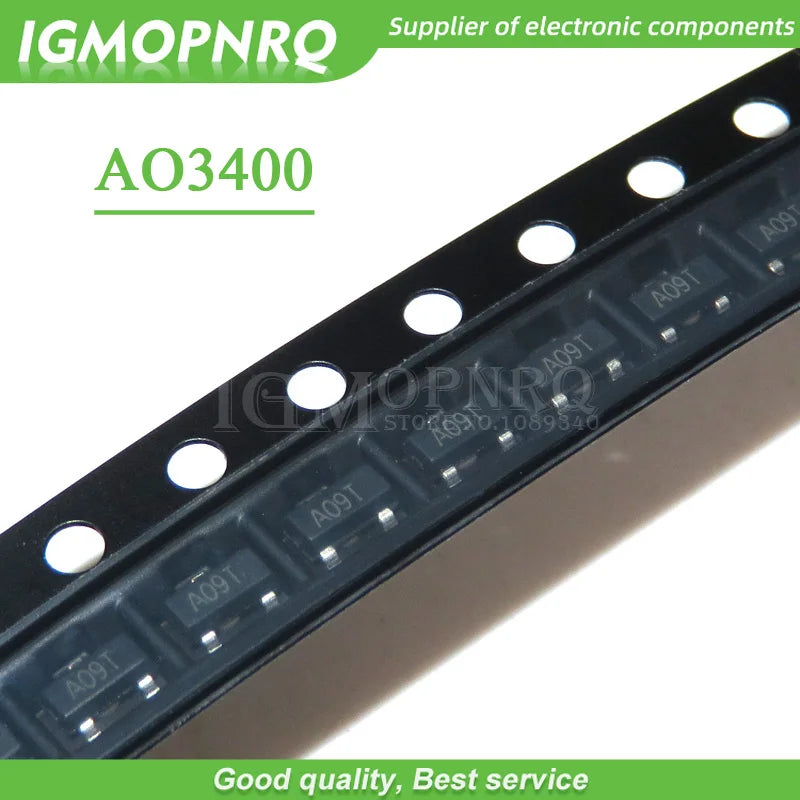 50pcs/lot AO3400 A03400 SOT-23 N-Channel MOSFET