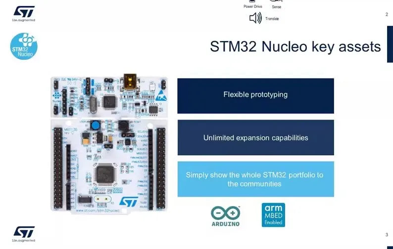 STMicroelectronics NUCLEO-F411RE STM32 Development Board