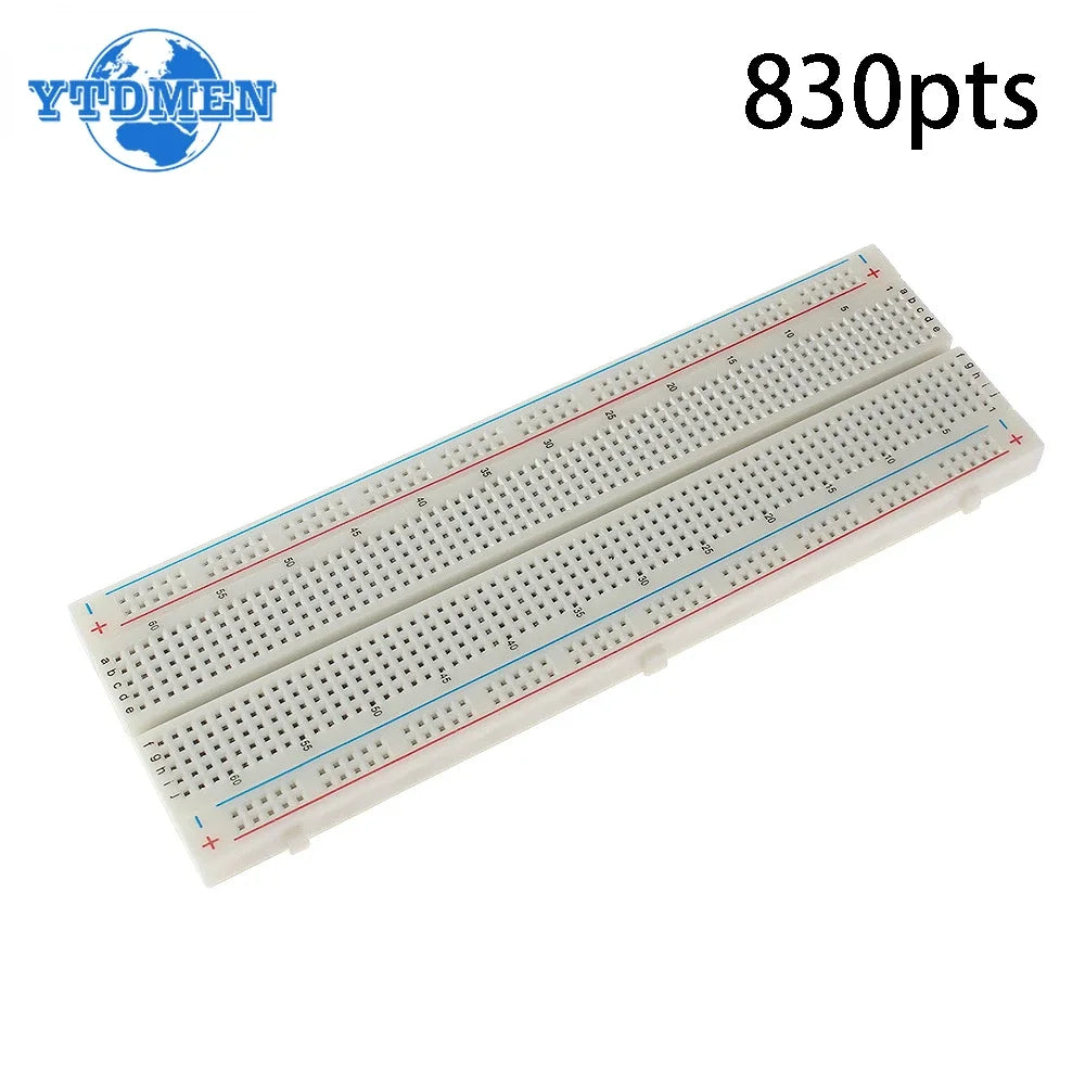 MB-102 Solderless Breadboard with Jumper Wires Kit