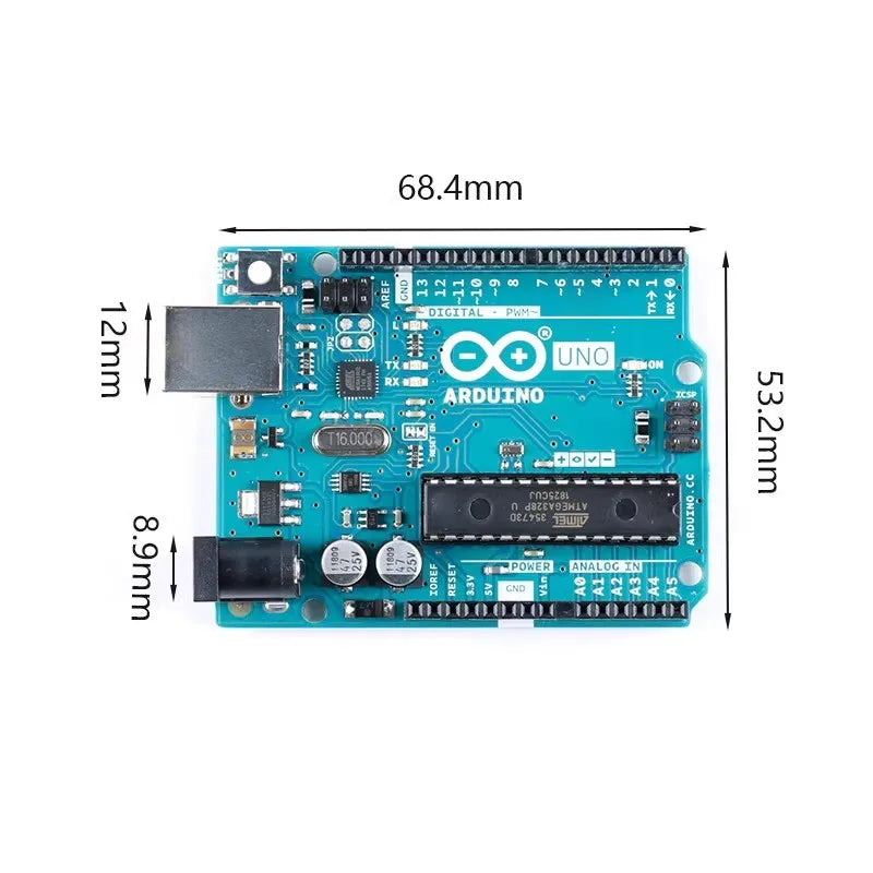Official Arduino Uno Rev3 (A000066) Microcontroller