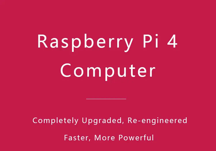 Official Raspberry Pi 4 Model B Broadcom Computer Board