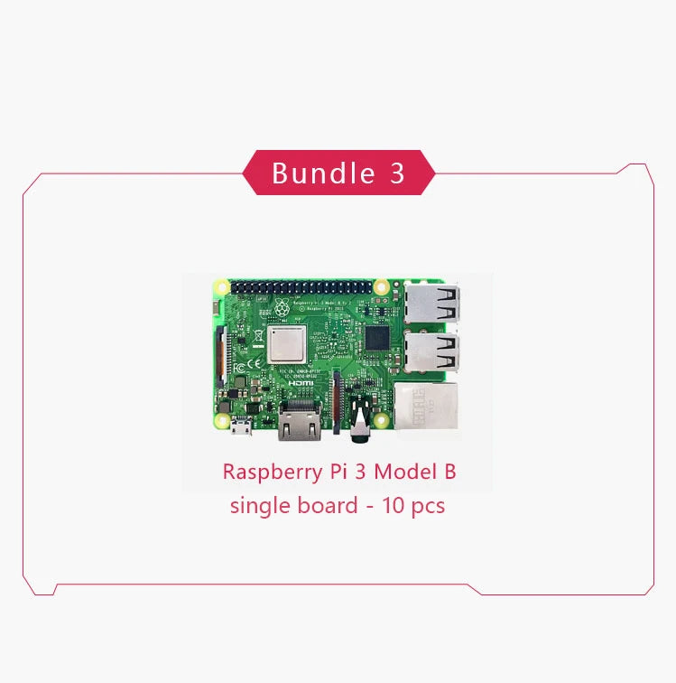 Original Raspberry Pi 3 Model B/B+ Single Board Computer
