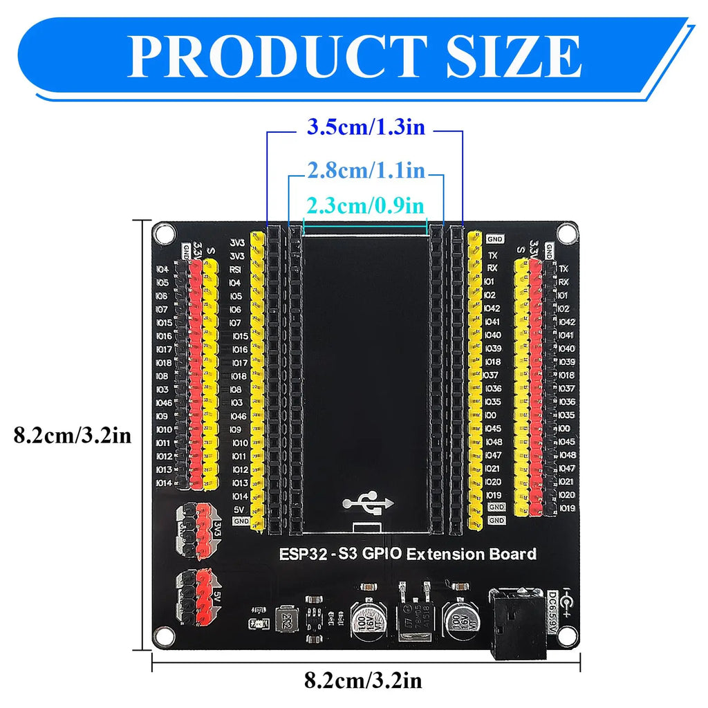 ESP32-S3 N16R8 WiFi & Bluetooth Development Board