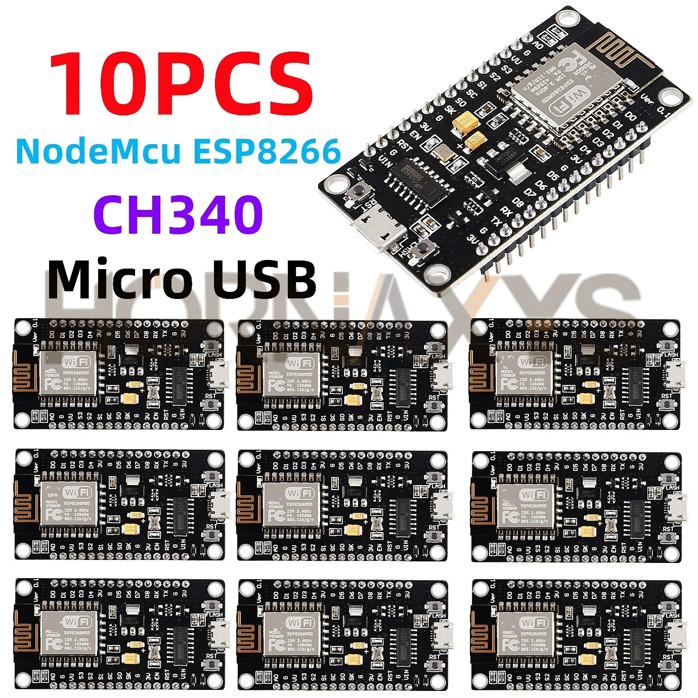 NodeMCU ESP8266 CH340 WiFi Development Board