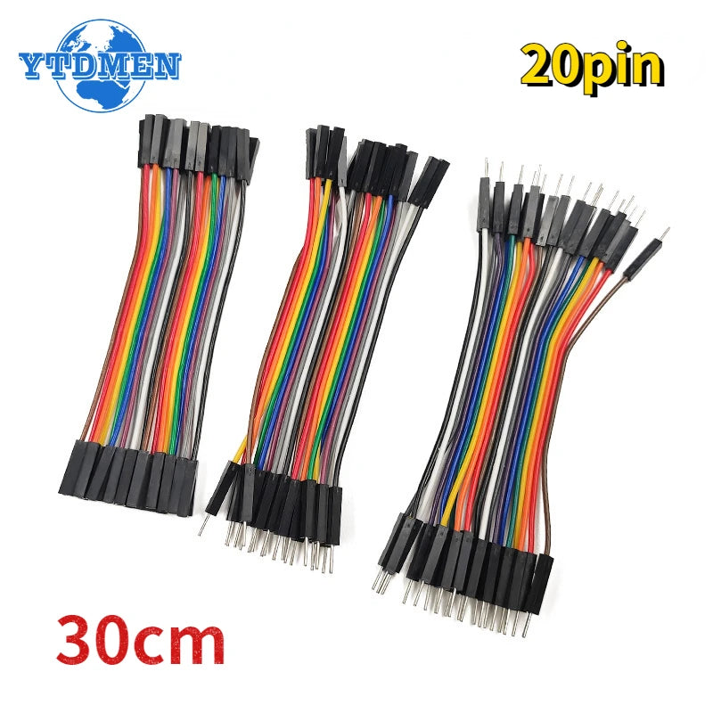 20Pin 30cm Dupont Line Jumper Wire Ribbon Cable