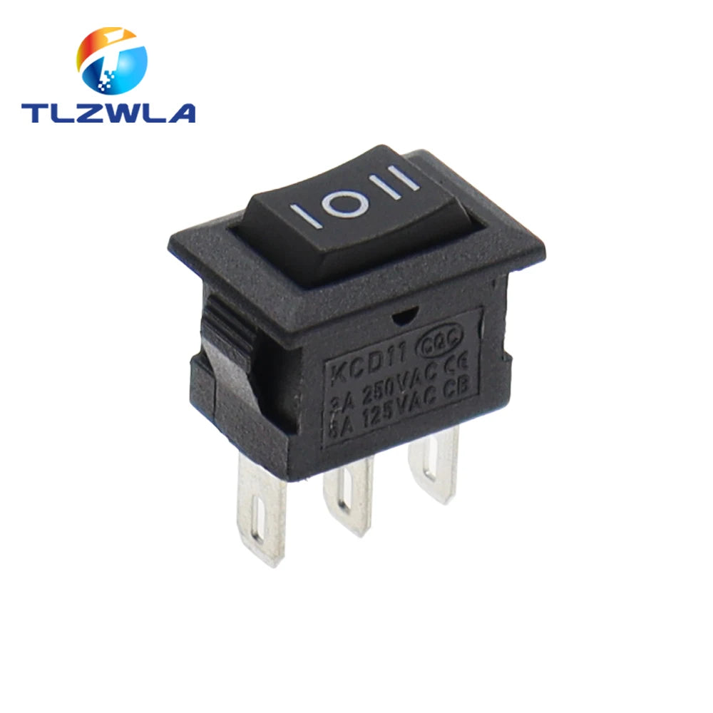 5/10PCS KCD11 Rocker Switch