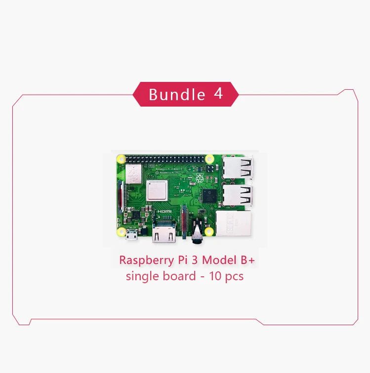 Original Raspberry Pi 3 Model B/B+ Single Board Computer