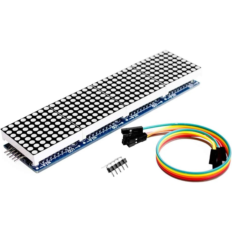 MAX7219 Dot Matrix Module 4-in-1 Cascadable