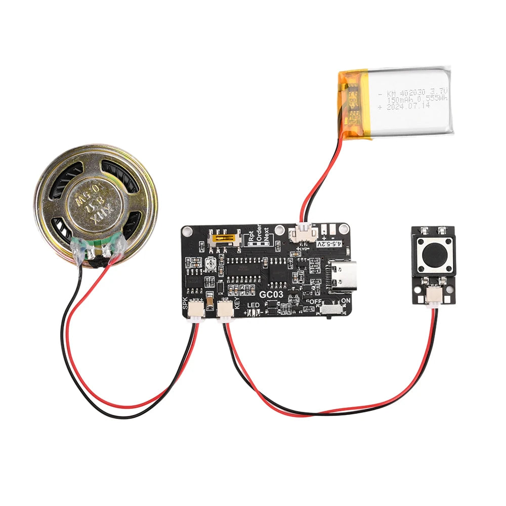 GC03 DIY Music Greeting Card MP3 Player Module