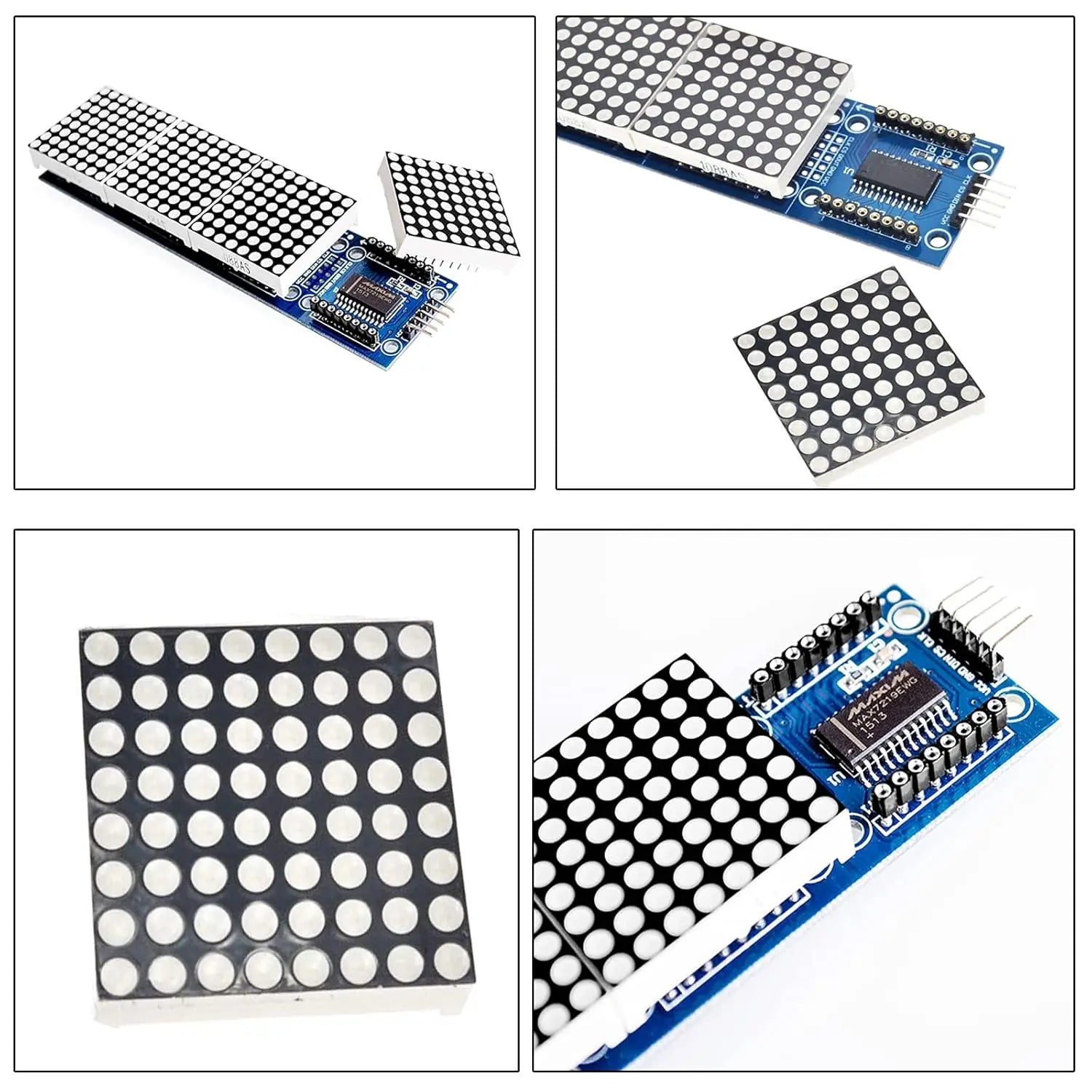 MAX7219 Dot Matrix Module 4-in-1 Cascadable
