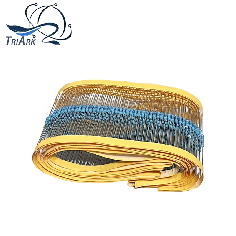100PCS/Lot Metal Film Resistor 1/4W 1% 1R ~ 10M
