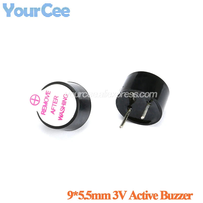 10pcs/5pcs YourCee Mini Active Buzzer 3V/5V/12V/24V