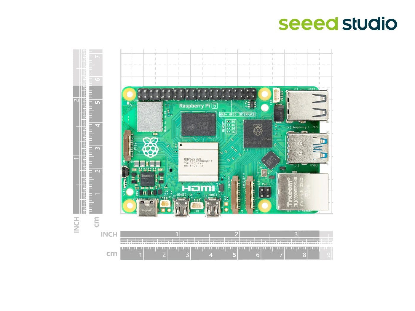 Seeed Studio Raspberry Pi 5 8GB/16GB Next-Gen Computer