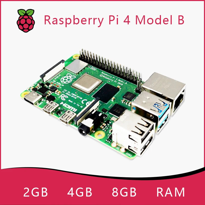 Official Raspberry Pi 4 Model B Broadcom Computer Board