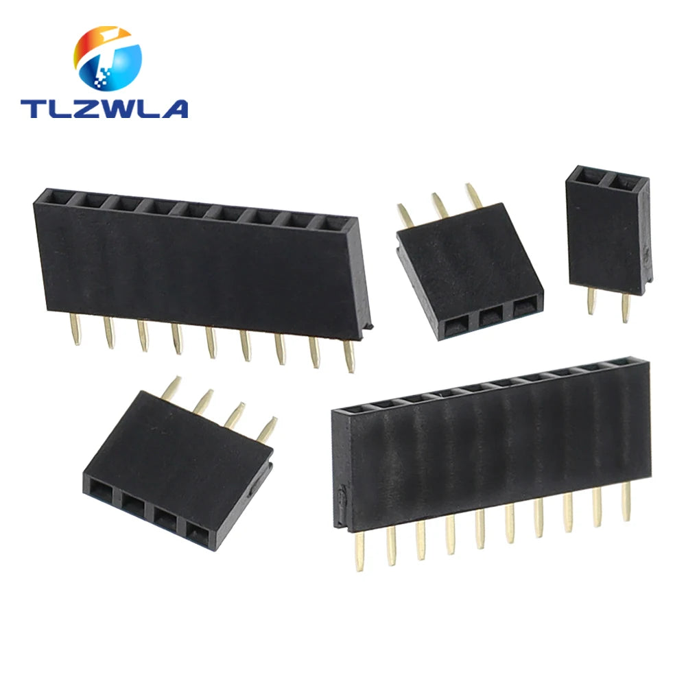 10PCS TLZWLA Single Row Pin Female Header Socket