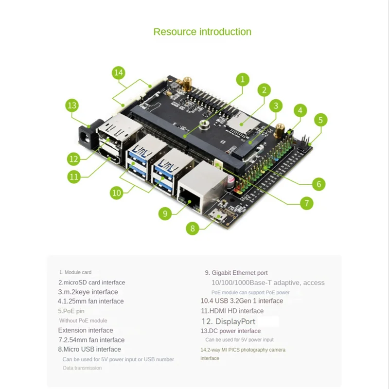 NVIDIA Jetson Nano 4GB Developer Kit AI Edge Computing Board