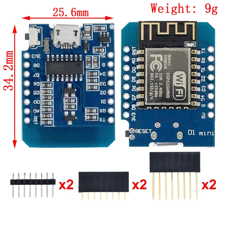 WeMos D1 Mini Pro V3.0.0 NodeMCU ESP8266 Board