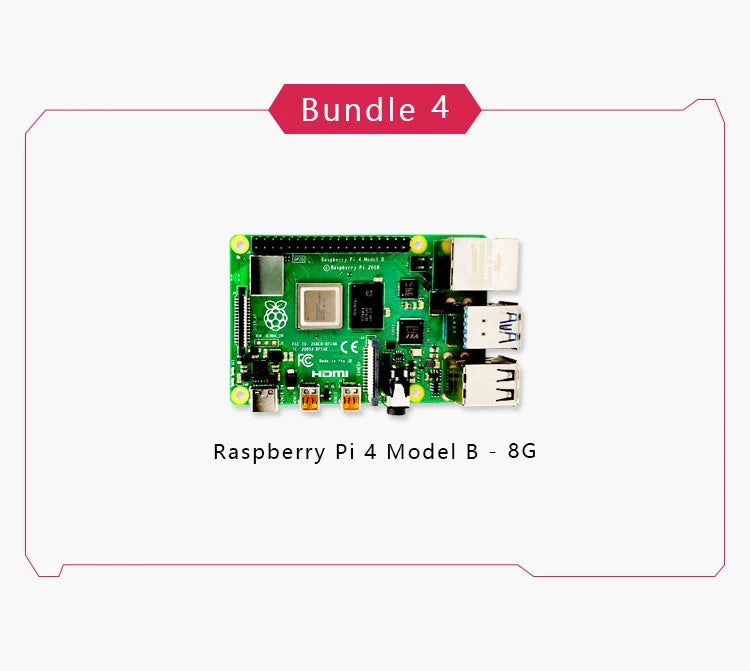 Official Raspberry Pi 4 Model B Broadcom Computer Board