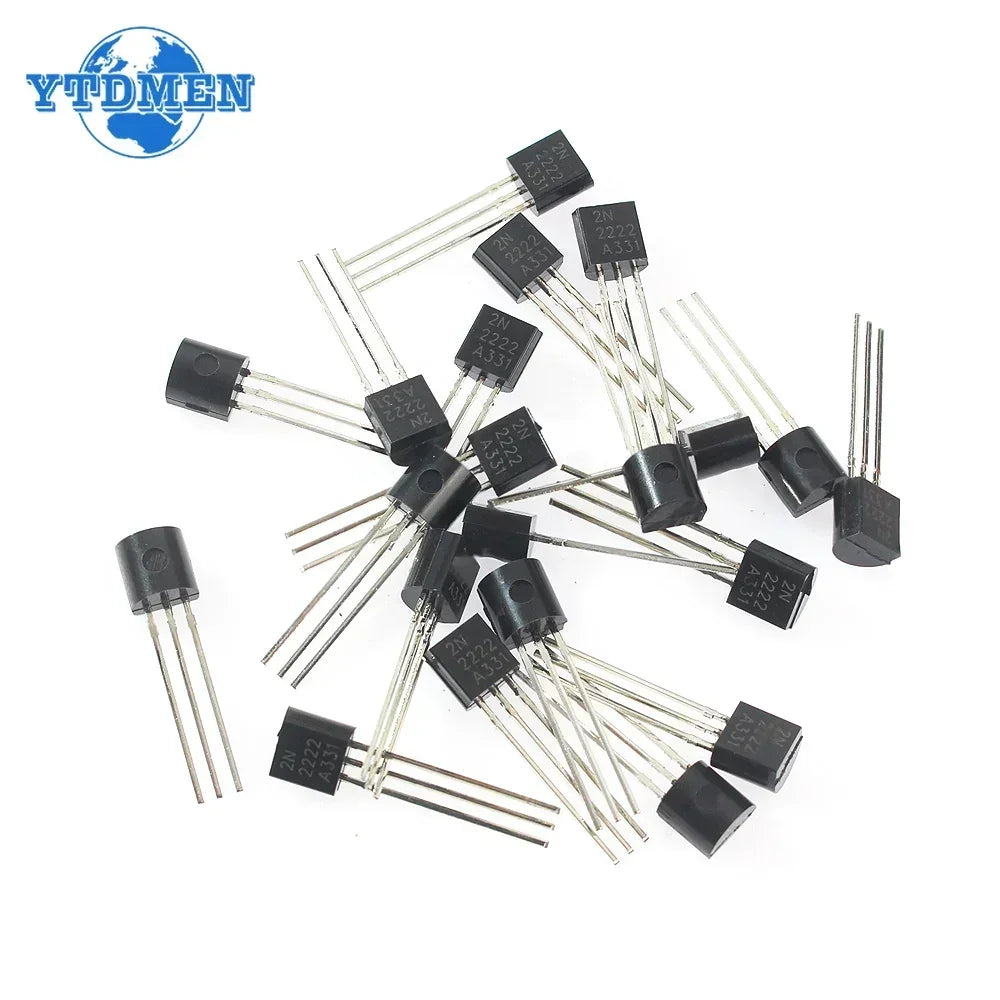 100PCS 2N2222 Transistor TO-92