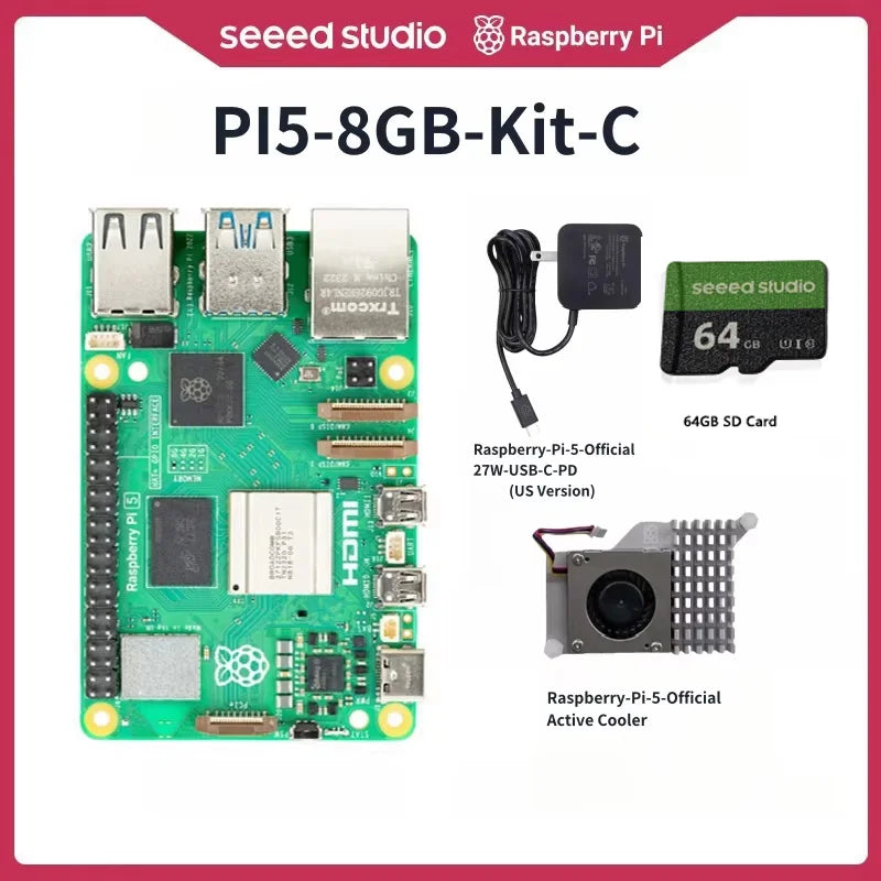 Seeed Studio Raspberry Pi 5 8GB/16GB Next-Gen Computer
