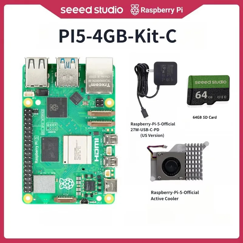 Seeed Studio Raspberry Pi 5 8GB/16GB Next-Gen Computer