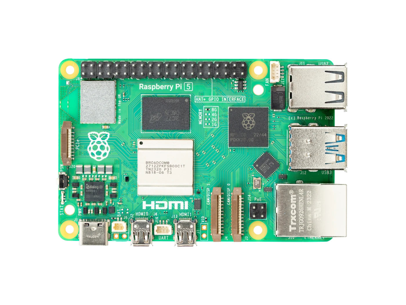 Seeed Studio Raspberry Pi 5 8GB/16GB Next-Gen Computer