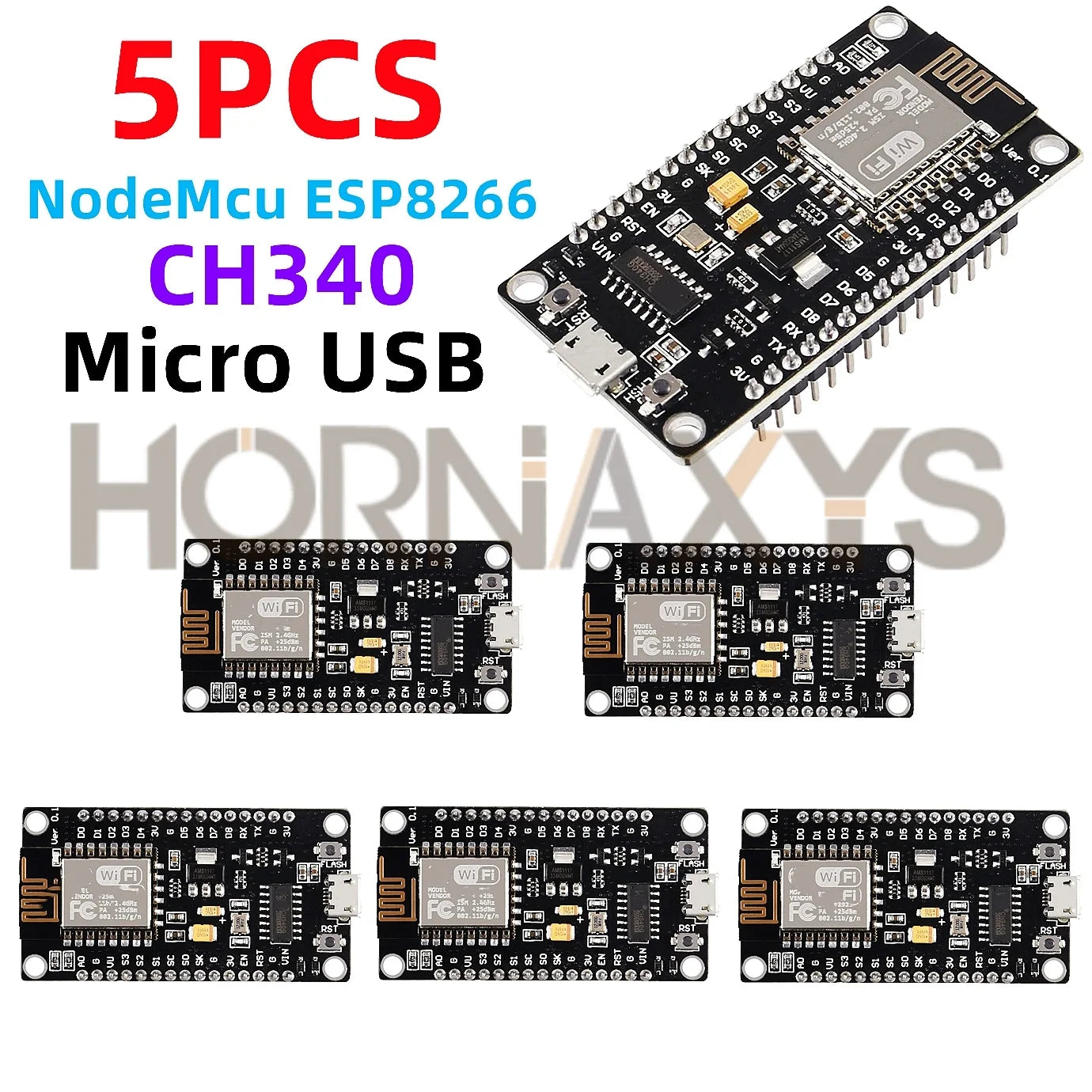 NodeMCU ESP8266 CH340 WiFi Development Board