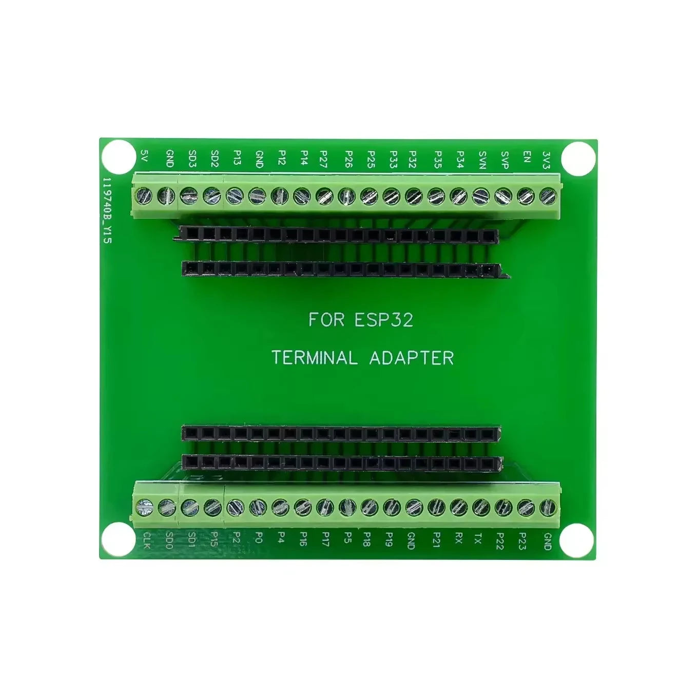 ESP32-WROOM-32U Development Board Kit with Expansion Shield