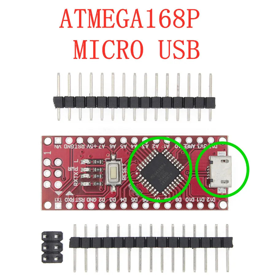 Nano V3.0 ATmega328P CH340 Controller Board