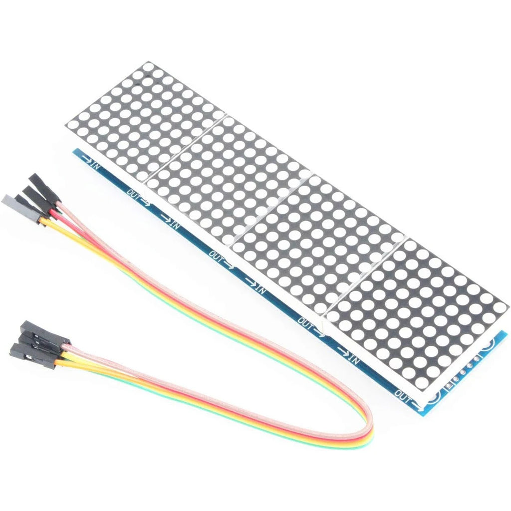 MAX7219 Dot Matrix Module 4-in-1 Cascadable