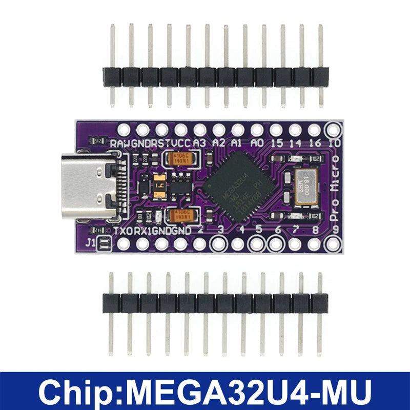 Arduino Pro Micro — ATmega32U4 USB Development Board