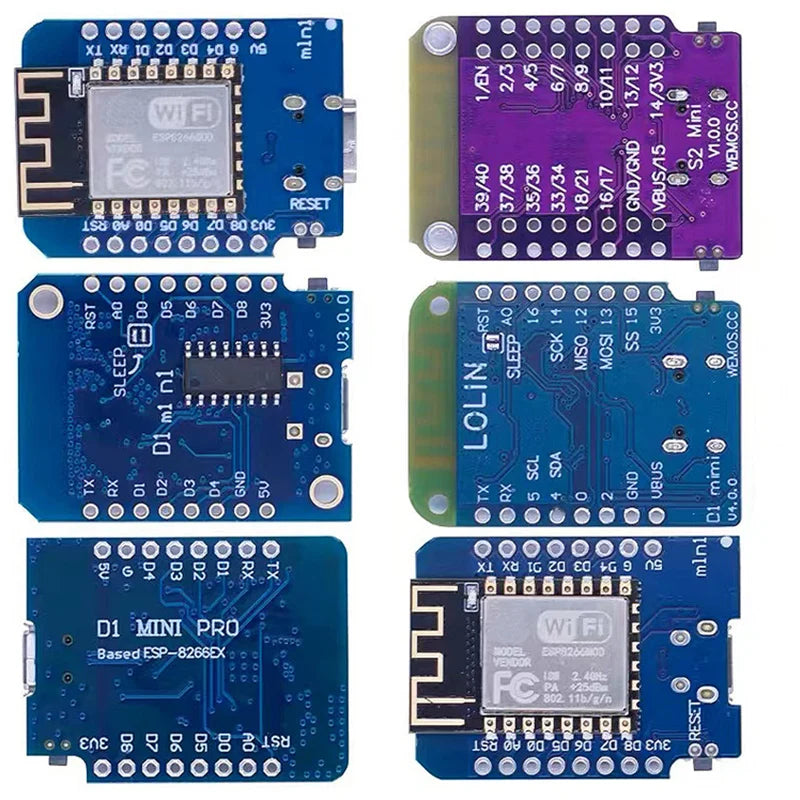 WeMos D1 Mini Pro V3.0.0 NodeMCU ESP8266 Board