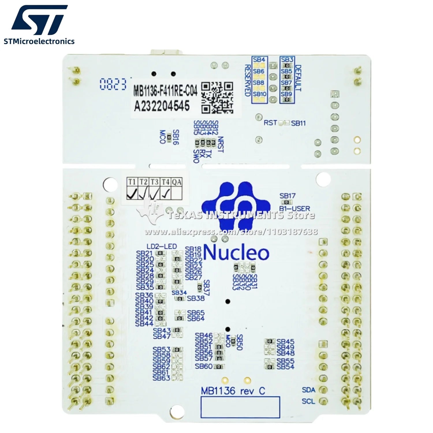 STMicroelectronics NUCLEO-F411RE STM32 Development Board