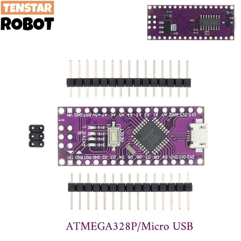 Nano V3.0 ATmega328P CH340 Controller Board