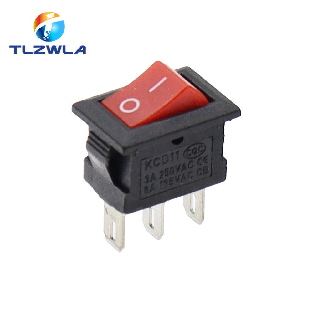 5/10PCS KCD11 Rocker Switch